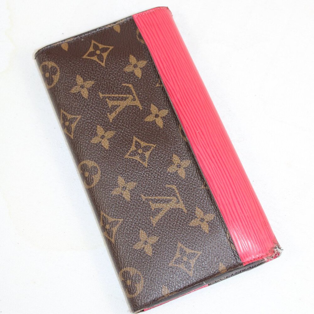 Louis Vuitton Pigment Marie-Lou Monogram & Red Long Wallet - Picture 3 of 9